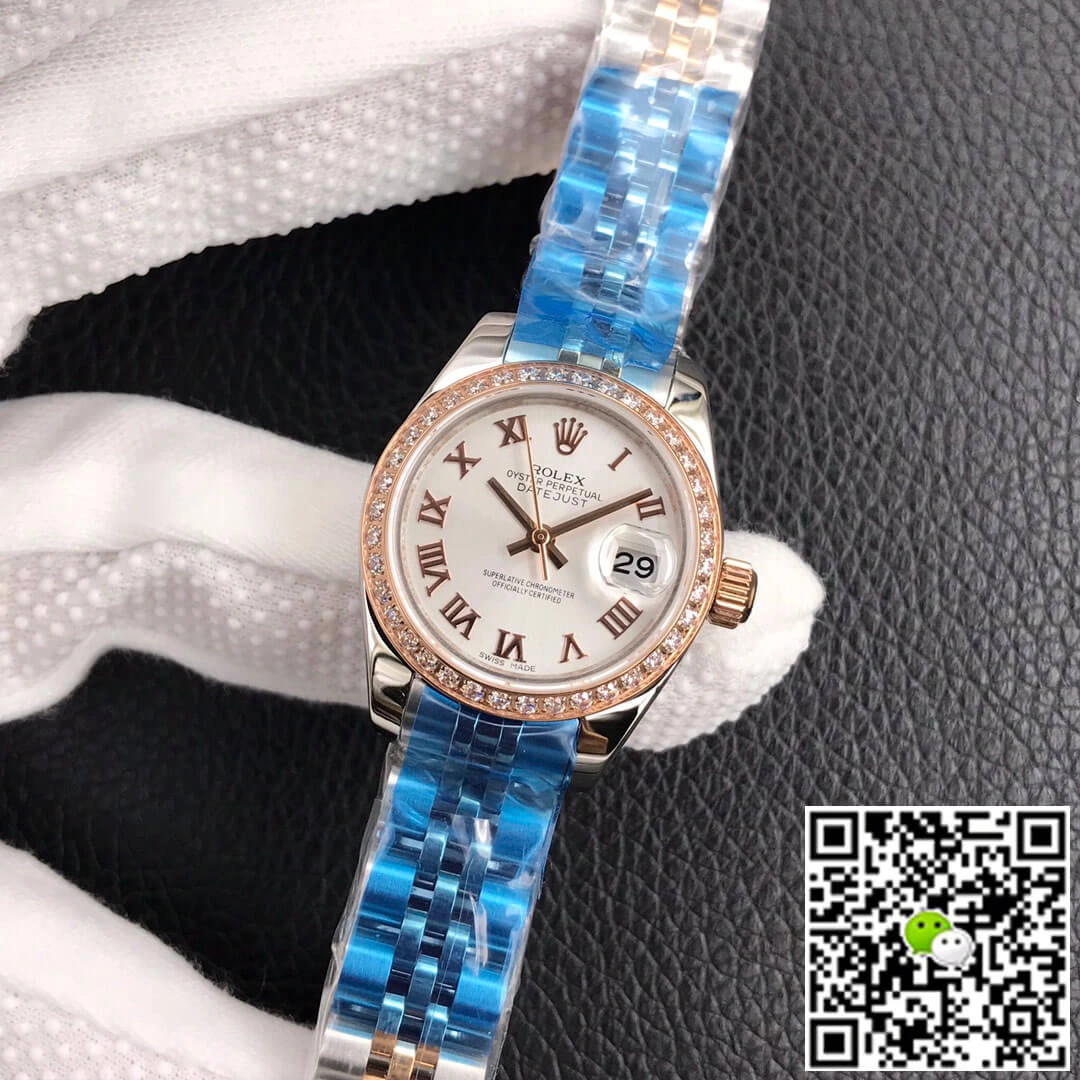 Rolex Datejust 28MM BP Factory 1:1 Best Edition Replica Watch White Dial