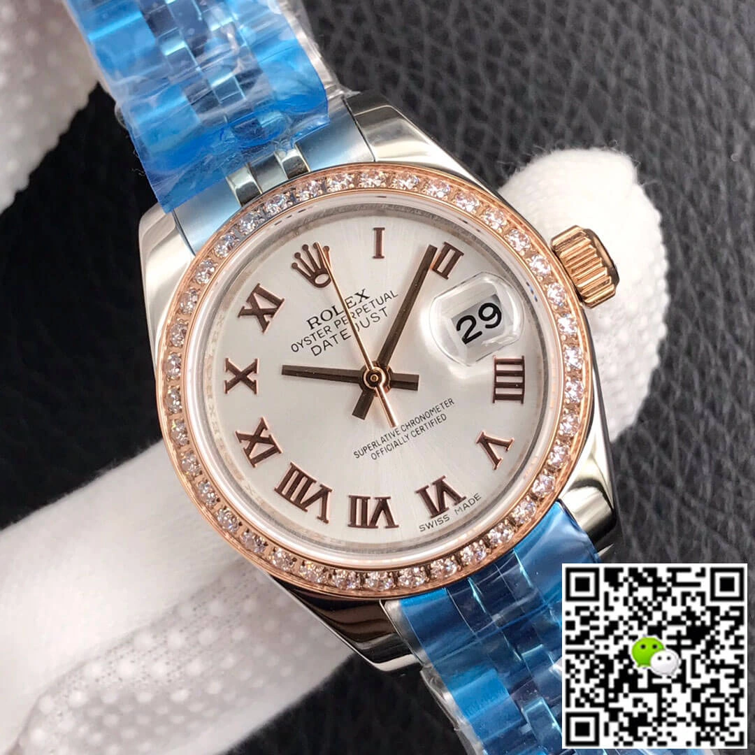 Rolex Datejust 28MM BP Factory 1:1 Best Edition Replica Watch White Dial
