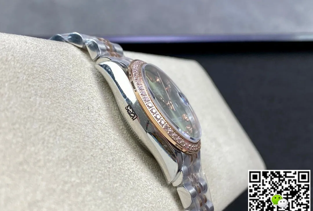 Rolex Datejust 31MM EW Factory 1:1 Best Edition Replica Watch Diamond Rose Gold