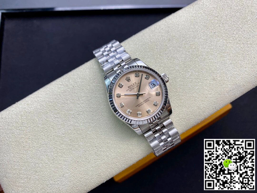 Rolex Datejust 31MM EW Factory 1:1 Best Edition Replica Watch Diamond-set Dial