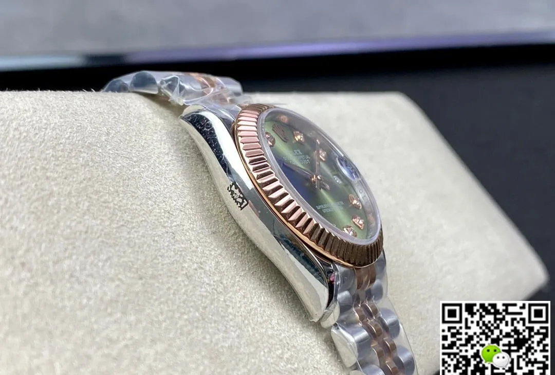Rolex Datejust 31MM EW Factory 1:1 Best Edition Replica Watch Green Dial