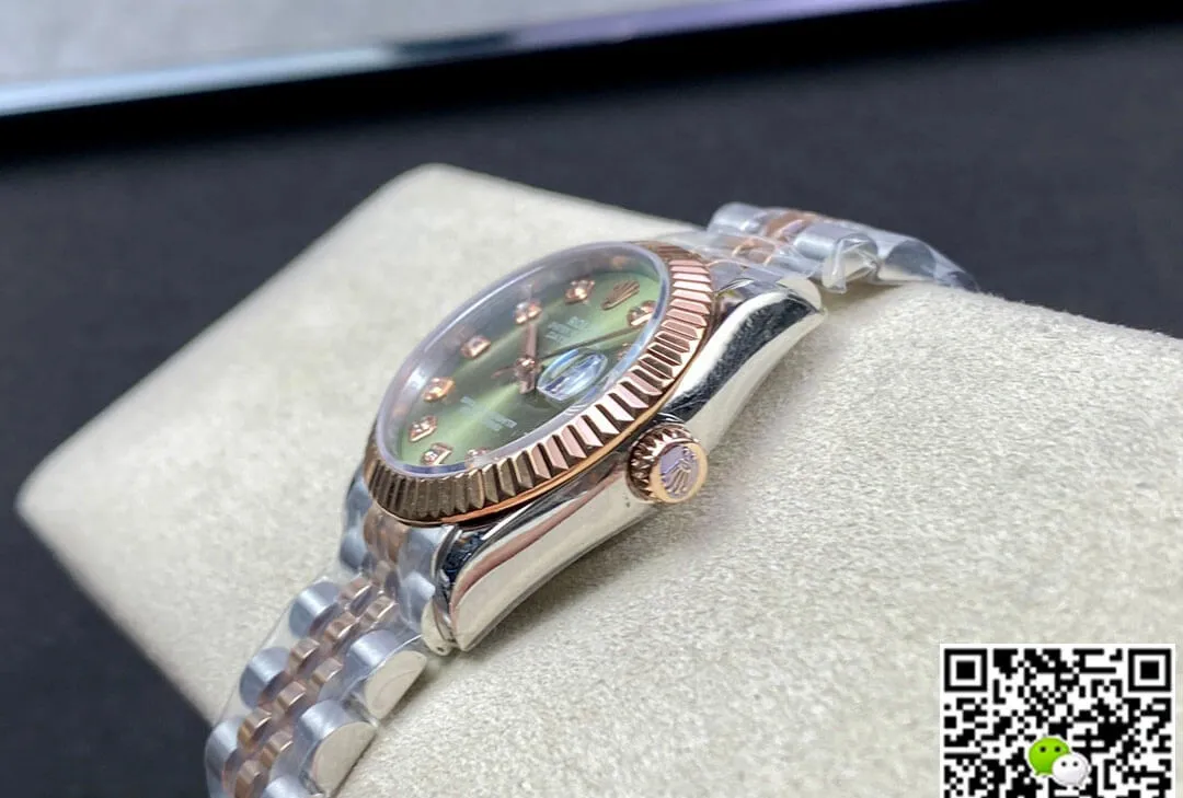 Rolex Datejust 31MM EW Factory 1:1 Best Edition Replica Watch Green Dial