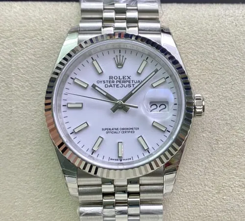 Rolex Datejust 36MM EW Factory 1:1 Best Edition Replica Watch Stainless Steel