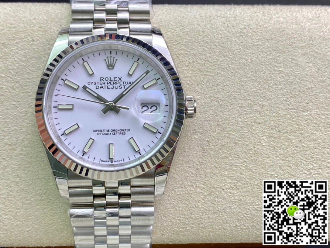 Rolex Datejust 36MM EW Factory 1:1 Best Edition Replica Watch Stainless Steel
