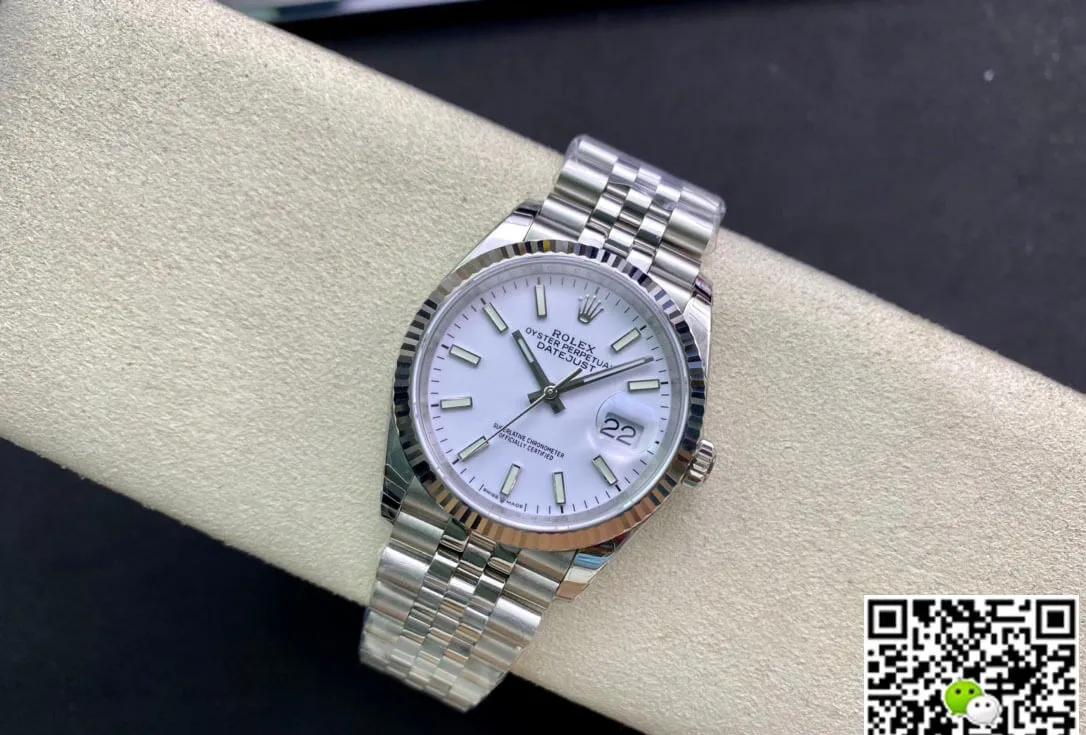 Rolex Datejust 36MM EW Factory 1:1 Best Edition Replica Watch Stainless Steel