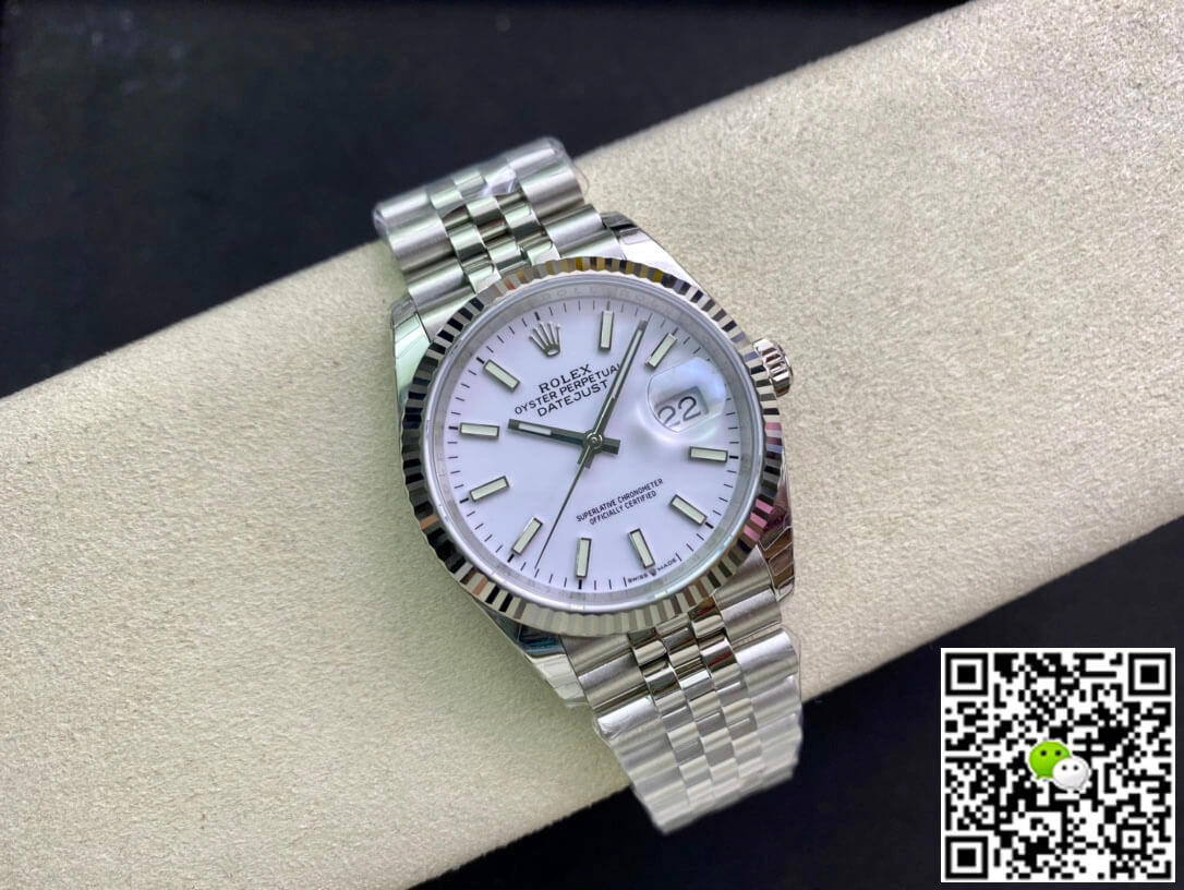 Rolex Datejust 36MM EW Factory 1:1 Best Edition Replica Watch Stainless Steel