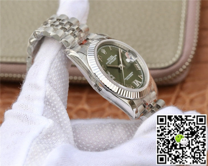 Rolex Datejust 36MM GM Factory 1:1 Best Edition Replica Watch Dark Green Dial