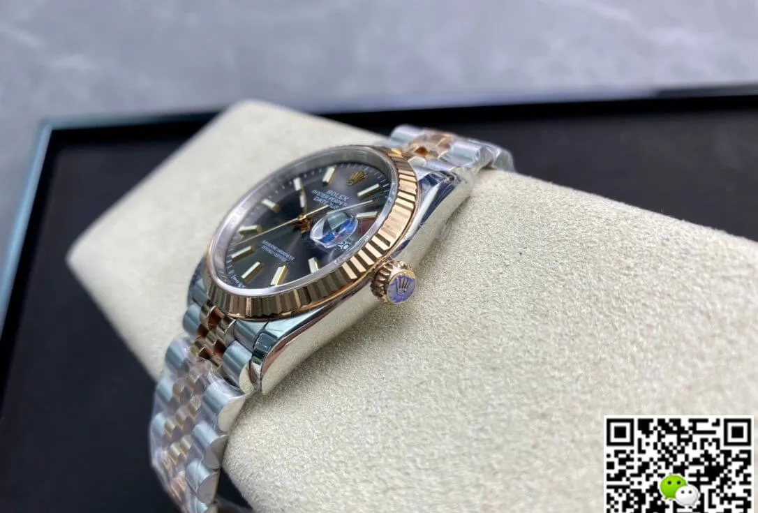 Rolex Datejust M126231-0013 EW Factory 1:1 Best Edition Replica Watch Grey Strap