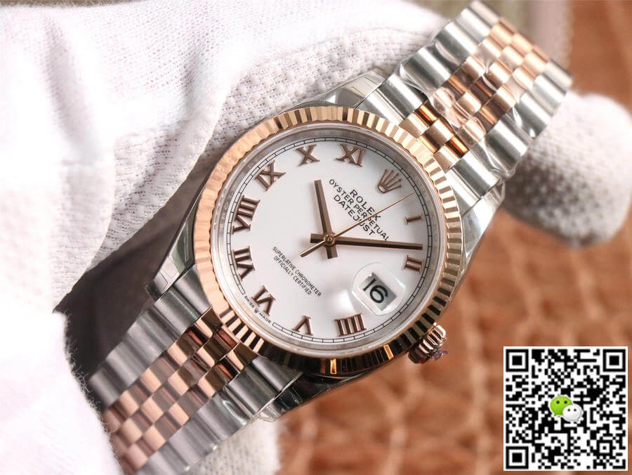 Rolex Datejust M126231-0015 EW Factory 1:1 Best Edition Replica Watch White Dial