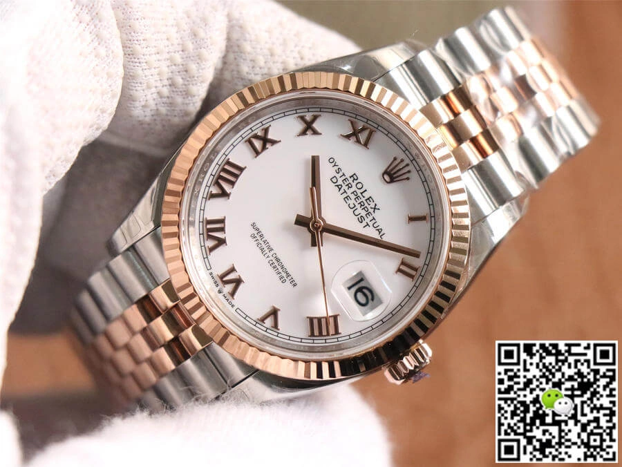 Rolex Datejust M126231-0015 EW Factory 1:1 Best Edition Replica Watch White Dial