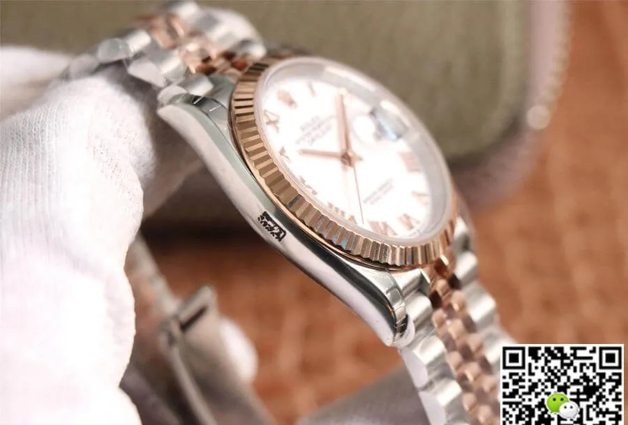 Rolex Datejust M126231-0015 EW Factory 1:1 Best Edition Replica Watch White Dial