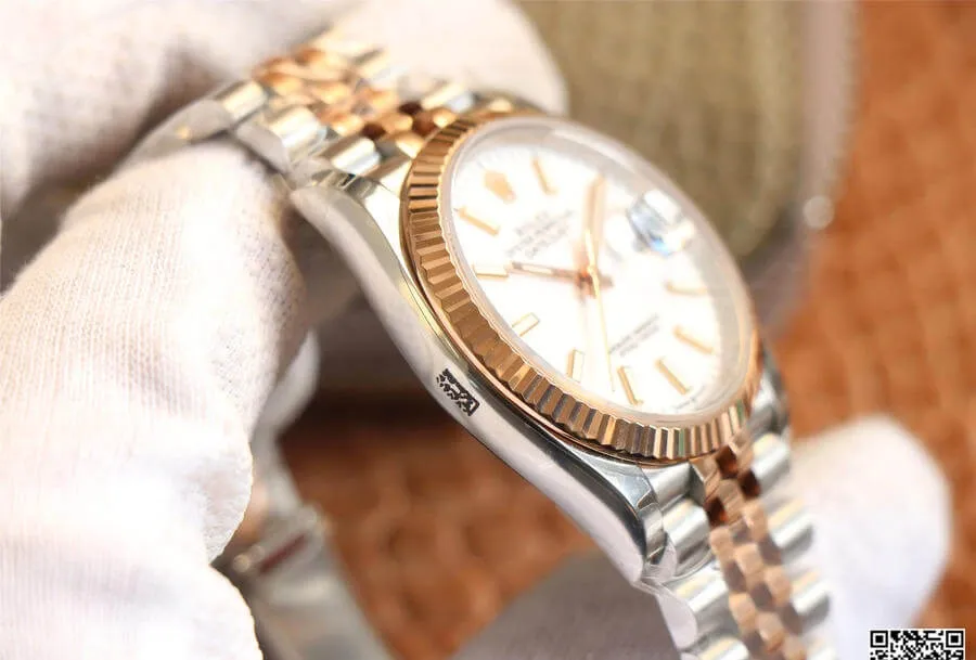 Rolex Datejust M126231-0017 EW Factory 1:1 Best Edition Replica Watch White Dial