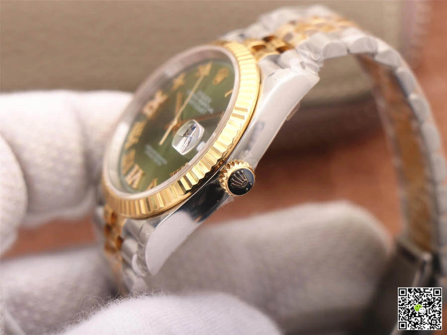 Rolex Datejust M126233-0025 EW Factory 1:1 Best Edition Replica Watch Green Dial