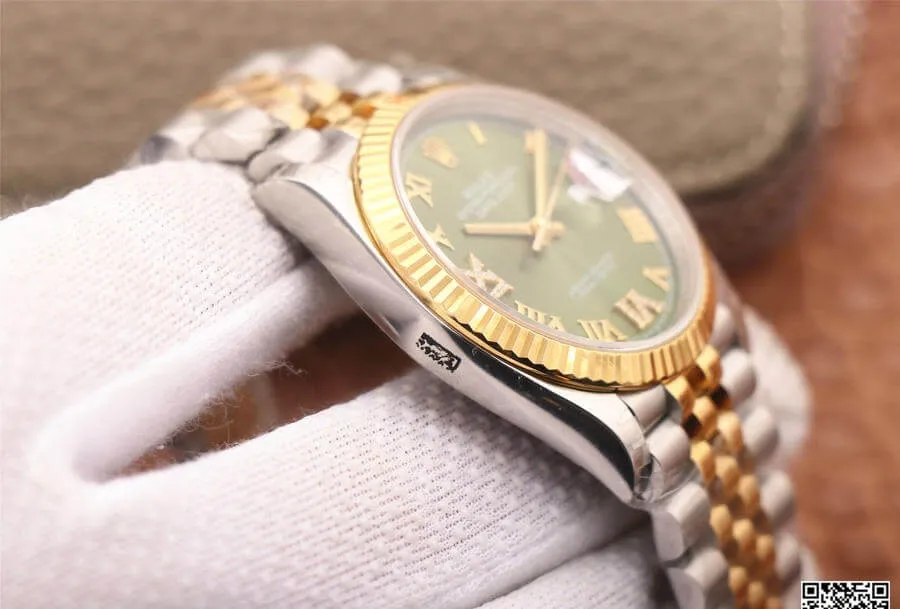 Rolex Datejust M126233-0025 EW Factory 1:1 Best Edition Replica Watch Green Dial