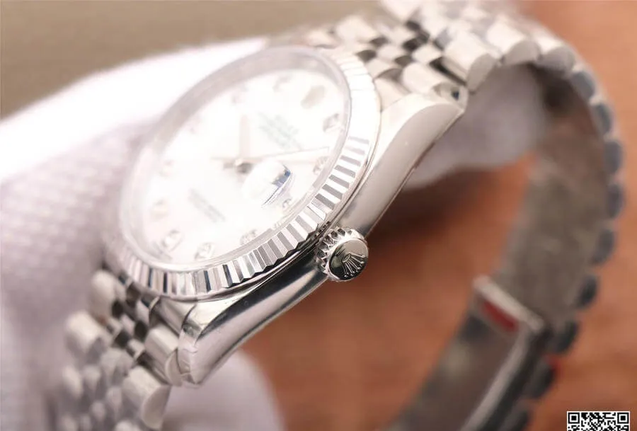 Rolex Datejust M126234-0019 EW Factory 1:1 Best Edition Replica Watch White Dial