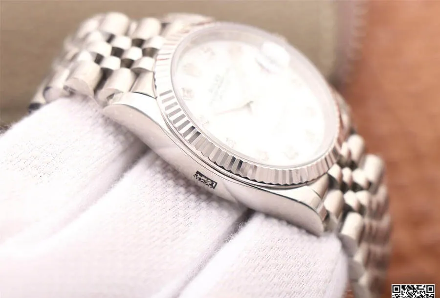 Rolex Datejust M126234-0019 EW Factory 1:1 Best Edition Replica Watch White Dial