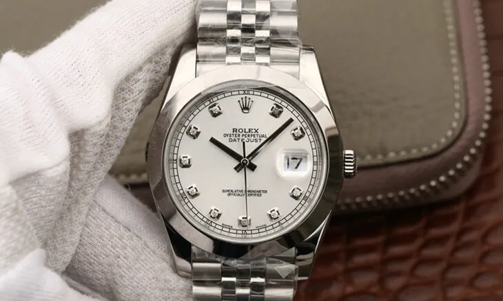 Rolex Datejust M126300 EW Factory 1:1 Best Edition Replica Watch Stainless Steel