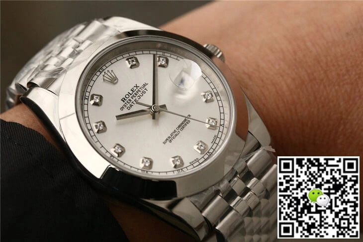 Rolex Datejust M126300 EW Factory 1:1 Best Edition Replica Watch Stainless Steel
