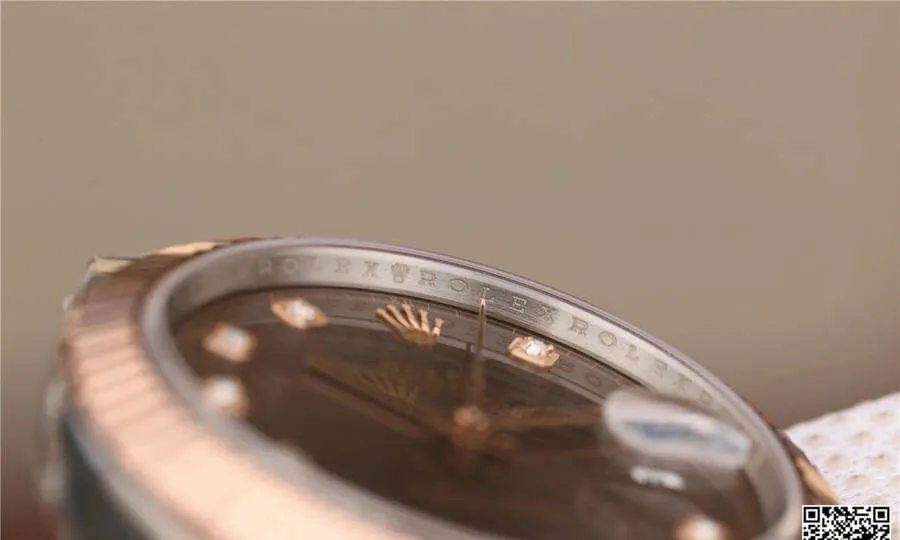 Rolex Datejust M126331-0004 EW Factory 1:1 Best Edition Replica Watch Brown Dial