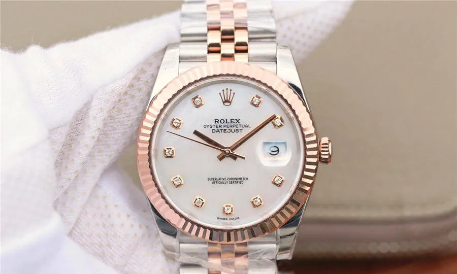 Rolex Datejust M126331-0014 EW Factory 1:1 Best Edition Replica Watch Diamond