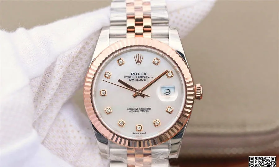 Rolex Datejust M126331-0014 EW Factory 1:1 Best Edition Replica Watch Diamond