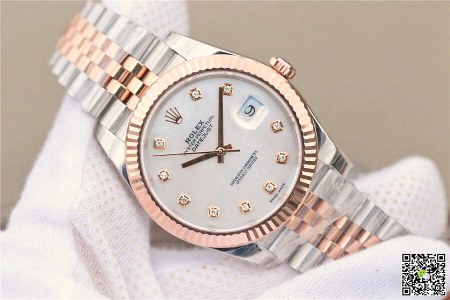 Rolex Datejust M126331-0014 EW Factory 1:1 Best Edition Replica Watch Diamond