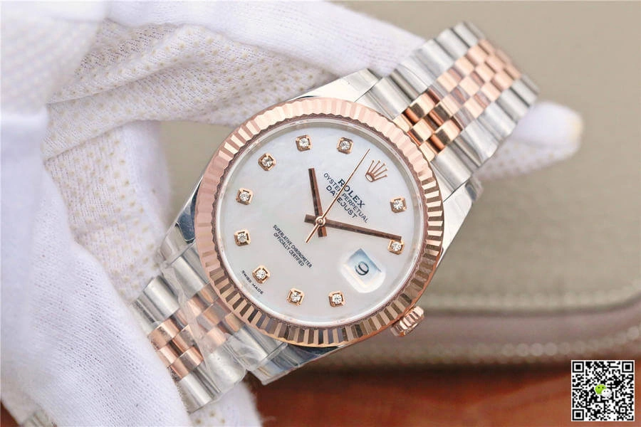 Rolex Datejust M126331-0014 EW Factory 1:1 Best Edition Replica Watch Diamond