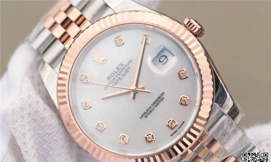 Rolex Datejust M126331-0014 EW Factory 1:1 Best Edition Replica Watch Diamond
