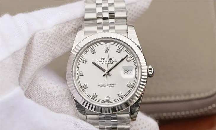 Rolex Datejust M126331 EW Factory 1:1 Best Edition Replica Watch Diamond Dial