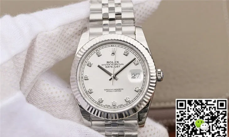 Rolex Datejust M126331 EW Factory 1:1 Best Edition Replica Watch Diamond Dial