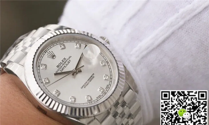 Rolex Datejust M126331 EW Factory 1:1 Best Edition Replica Watch Diamond Dial