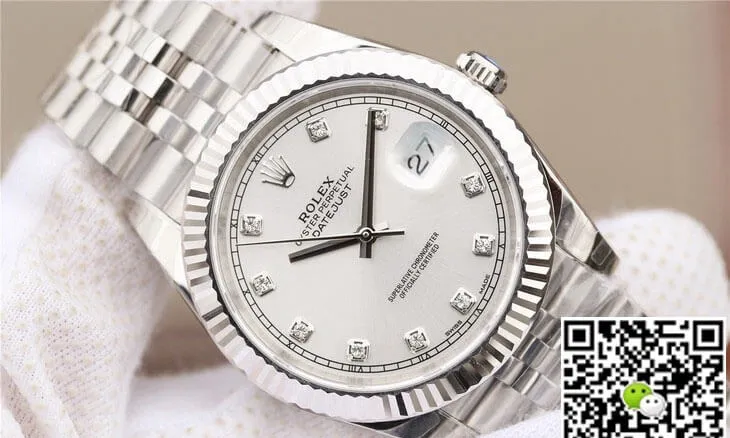 Rolex Datejust M126331 EW Factory 1:1 Best Edition Replica Watch Diamond Dial