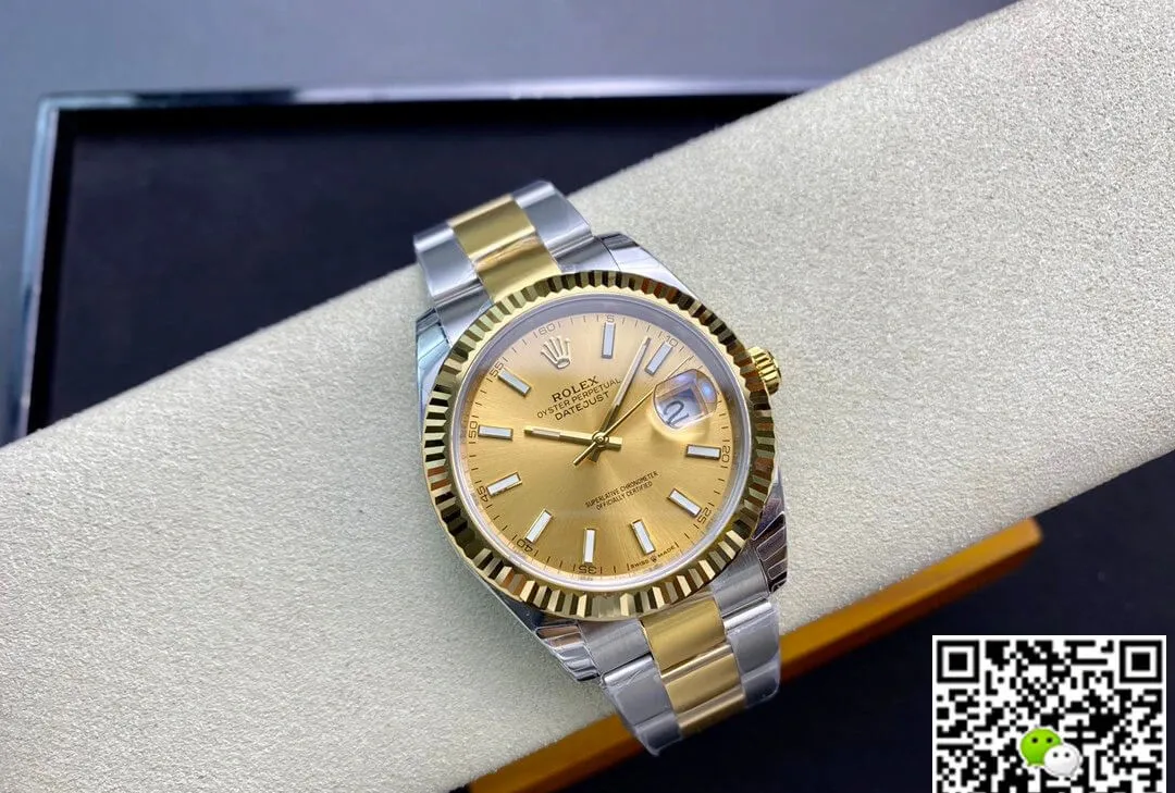 Rolex Datejust M126333-0009 EW Factory 1:1 Best Edition Replica Watch Yellow Dial
