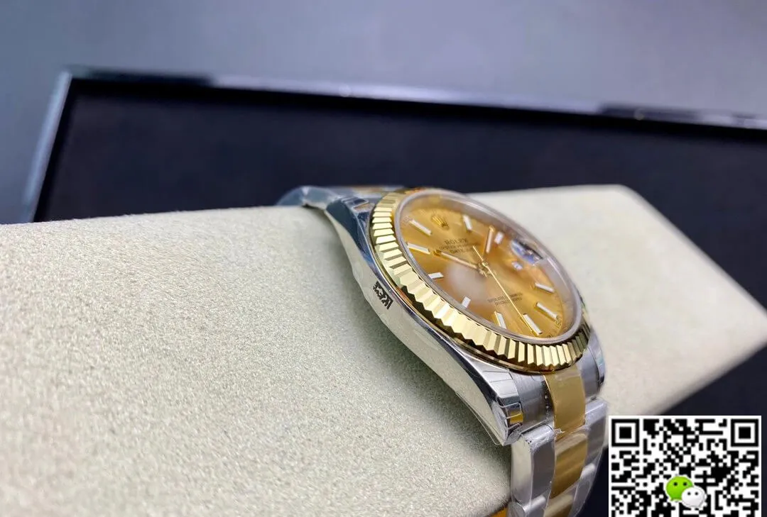 Rolex Datejust M126333-0009 EW Factory 1:1 Best Edition Replica Watch Yellow Dial