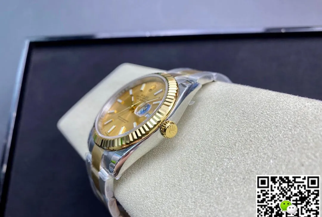 Rolex Datejust M126333-0009 EW Factory 1:1 Best Edition Replica Watch Yellow Dial