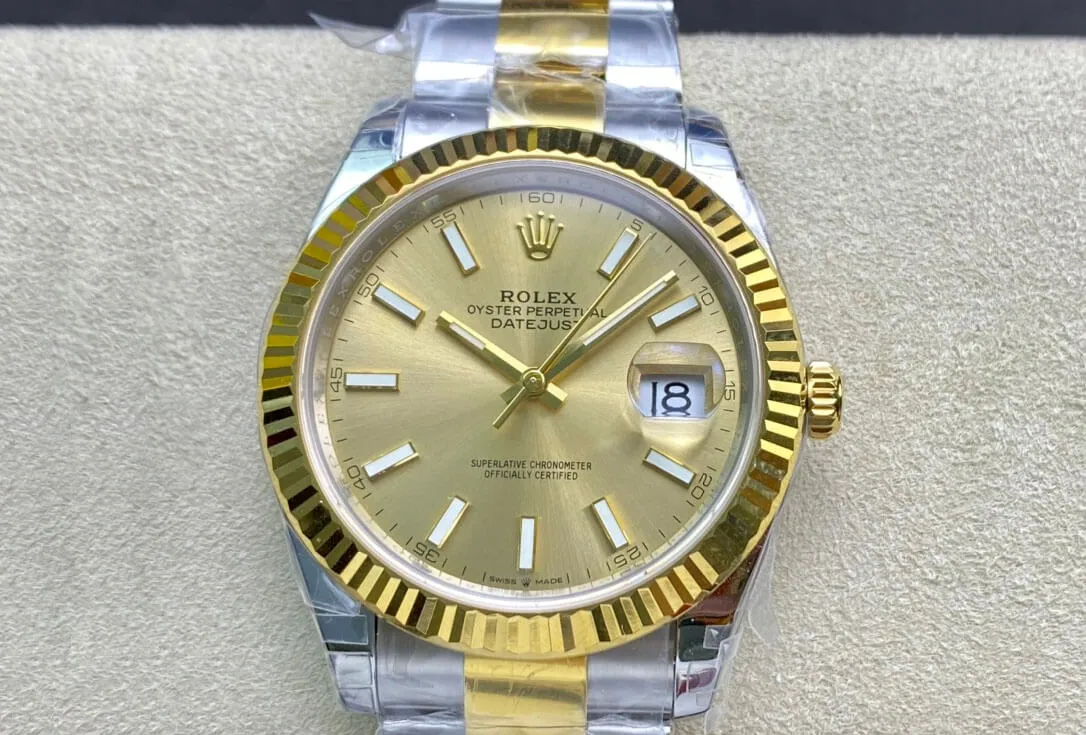 Rolex Datejust M126333-0009 VS Factory 1:1 Best Edition Replica Watch Yellow Dial