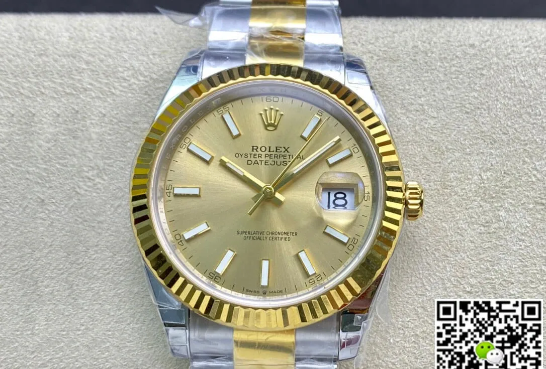 Rolex Datejust M126333-0009 VS Factory 1:1 Best Edition Replica Watch Yellow Dial