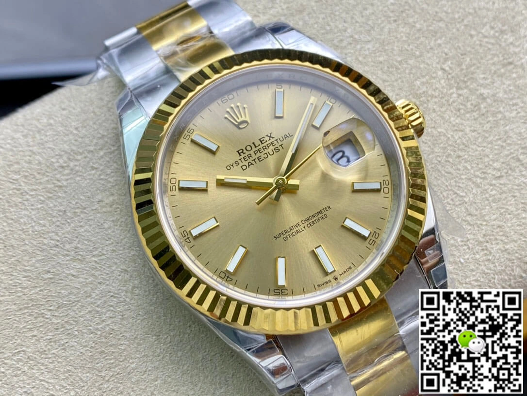 Rolex Datejust M126333-0009 VS Factory 1:1 Best Edition Replica Watch Yellow Dial