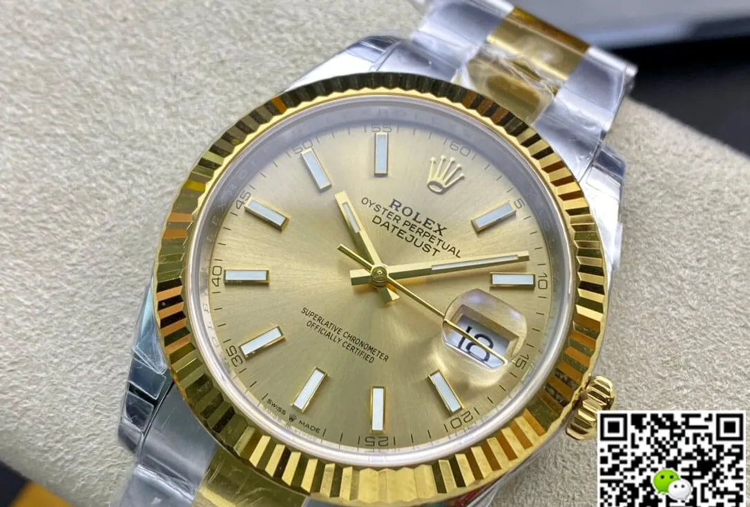 Rolex Datejust M126333-0009 VS Factory 1:1 Best Edition Replica Watch Yellow Dial