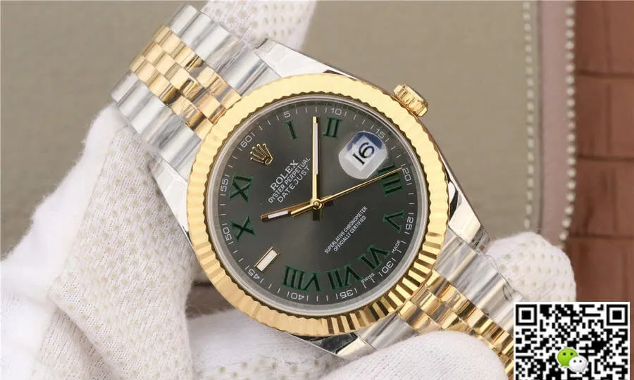 Rolex Datejust M126333-0020 EW Factory 1:1 Best Edition Replica Watch Grey Dial
