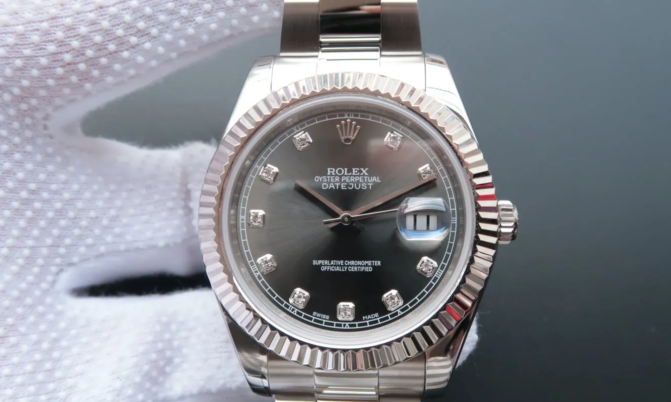 Rolex Datejust M126334-0005 EW Factory 1:1 Best Edition Replica Watch Gray Dial