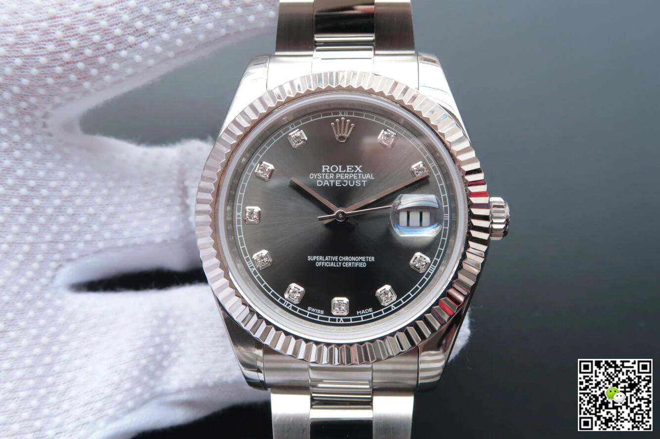 Rolex Datejust M126334-0005 EW Factory 1:1 Best Edition Replica Watch Gray Dial