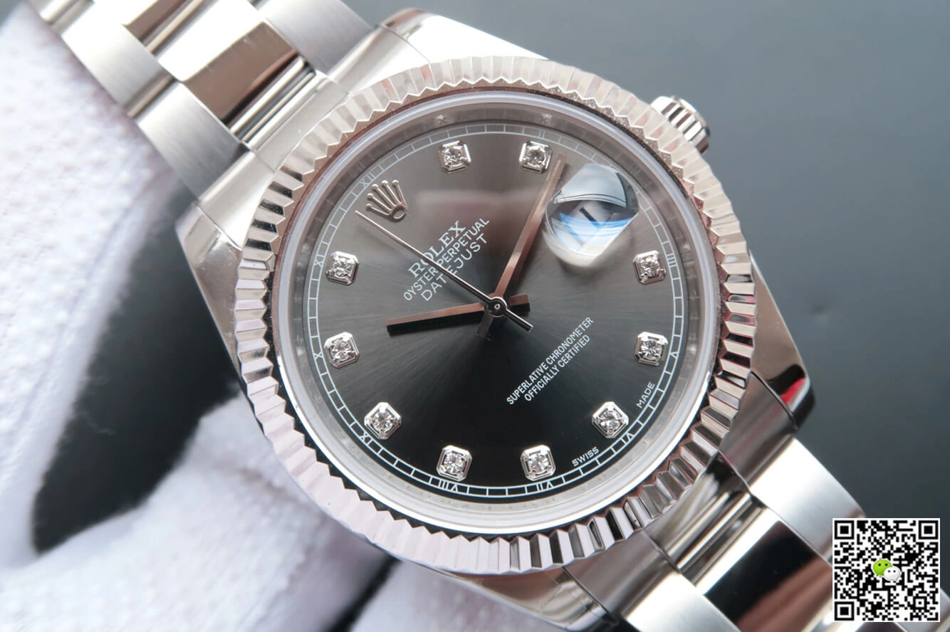 Rolex Datejust M126334-0005 EW Factory 1:1 Best Edition Replica Watch Gray Dial
