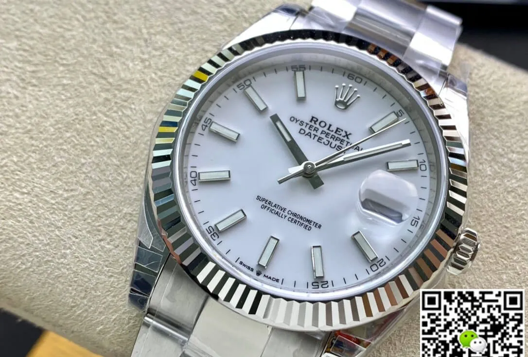 Rolex Datejust M126334-0009 VS Factory 1:1 Best Edition Replica Watch White Dial