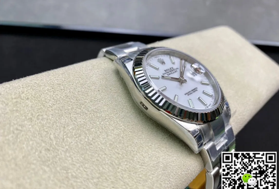 Rolex Datejust M126334-0009 VS Factory 1:1 Best Edition Replica Watch White Dial