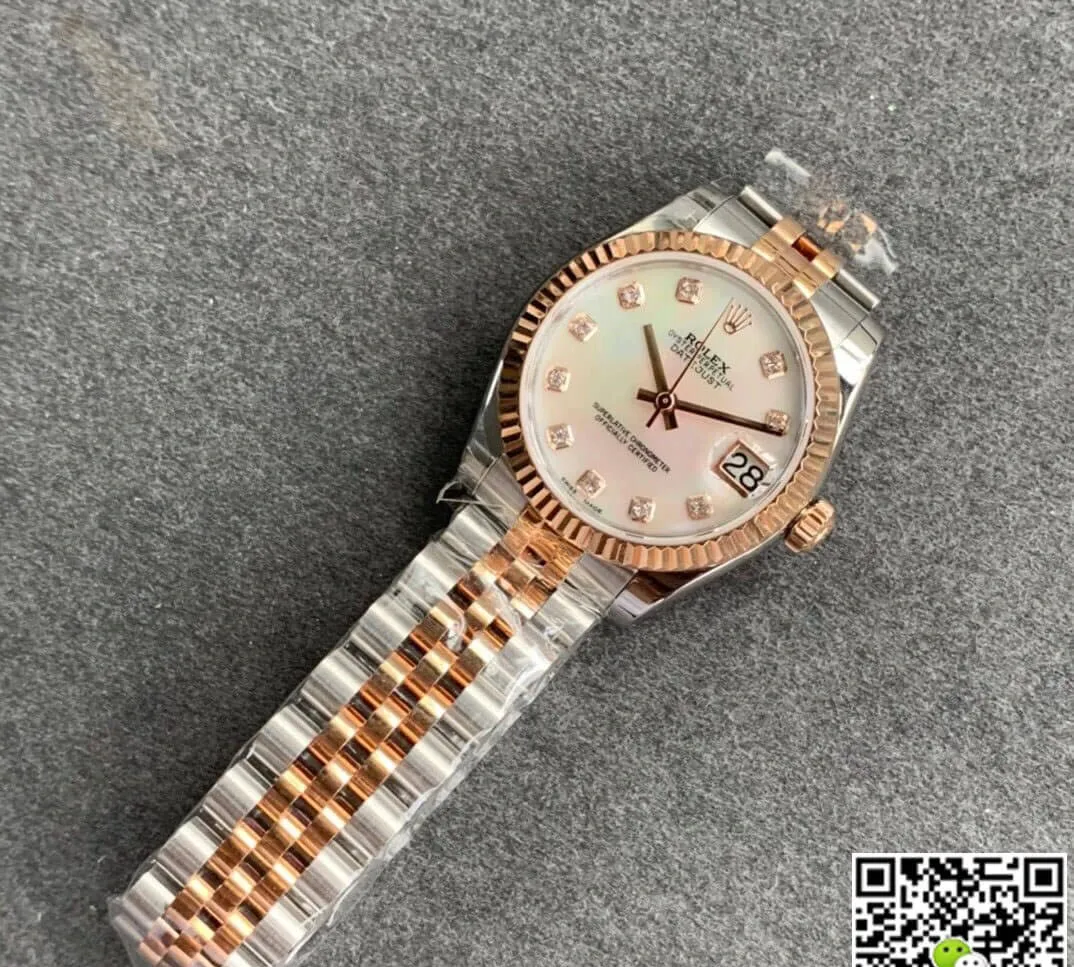 Rolex Datejust M278271-0026 GS Factory 1:1 Best Edition Replica Watch Diamond-Set