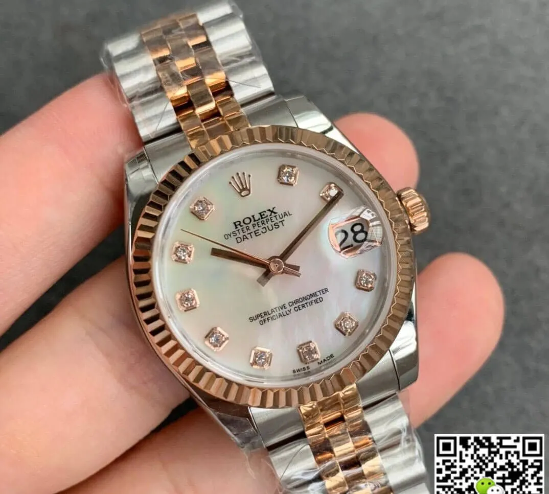 Rolex Datejust M278271-0026 GS Factory 1:1 Best Edition Replica Watch Diamond-Set