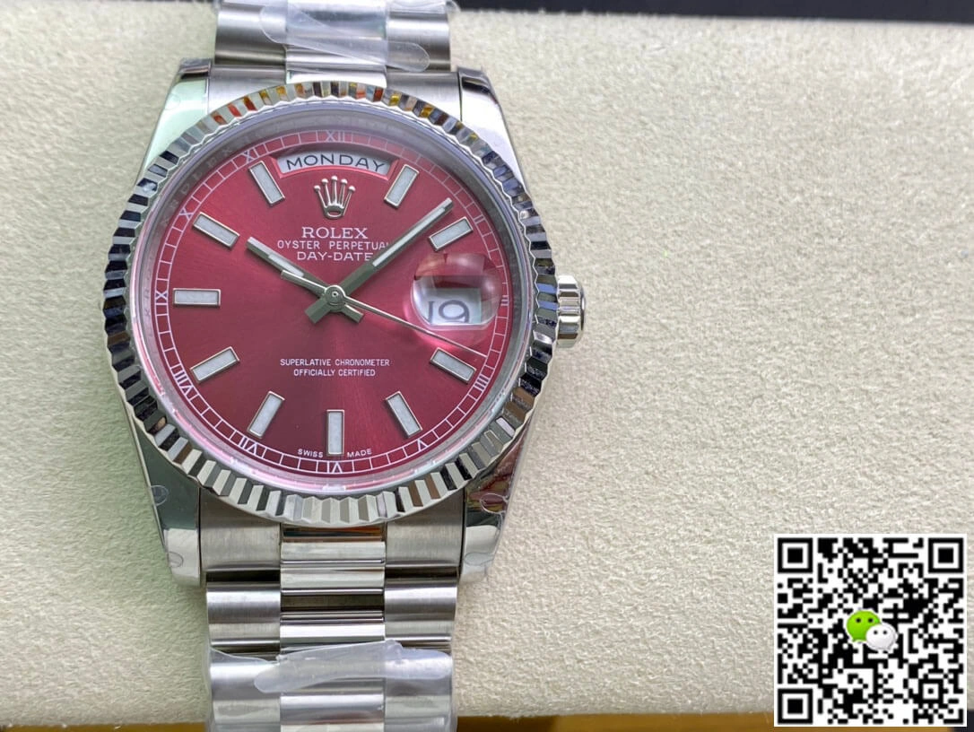 Rolex Day Date 118239 EW Factory 1:1 Best Edition Replica Watch Stainless Steel