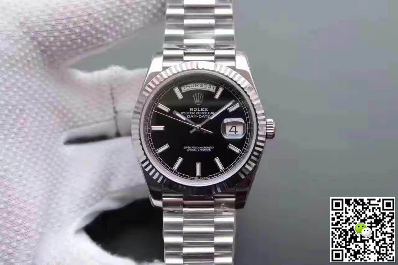 Rolex Day-Date 118239 EW Factory 1:1 Best Edition Replica Watch Swiss ETA3135