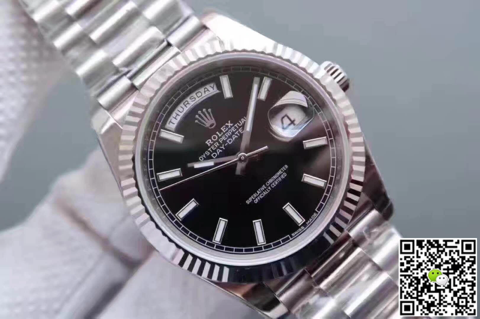 Rolex Day-Date 118239 EW Factory 1:1 Best Edition Replica Watch Swiss ETA3135